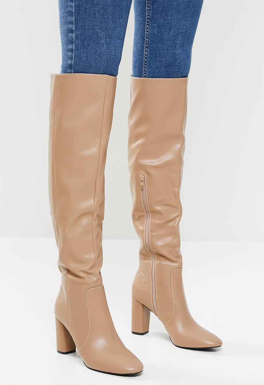 Superbalist - Jiyan knee-high boot - taupe
