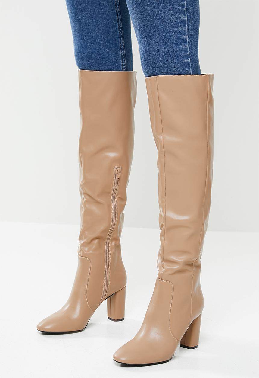 Superbalist - Jiyan knee-high boot - taupe