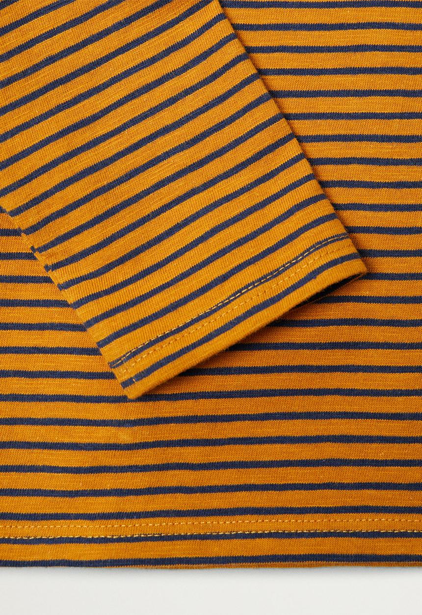 MANGO - Ivan long sleeve tee - bright yellow