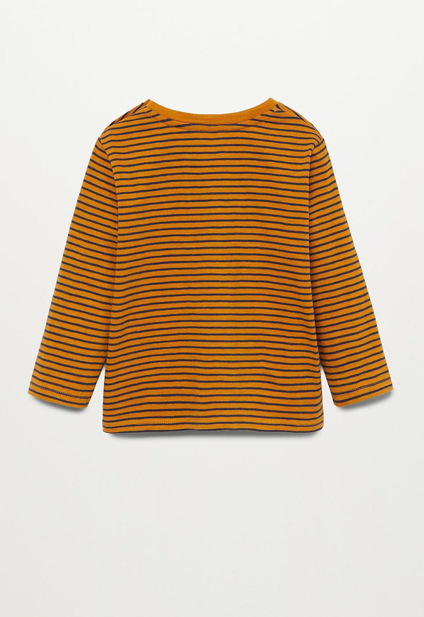 MANGO - Ivan long sleeve tee - bright yellow