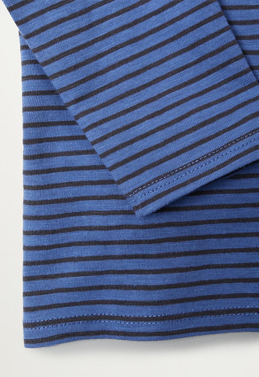 MANGO - Ivan long sleeve tee - medium blue