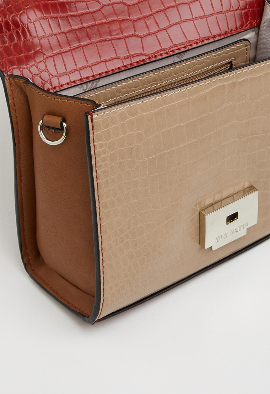 Steve Madden - Bmixitup - tan & red