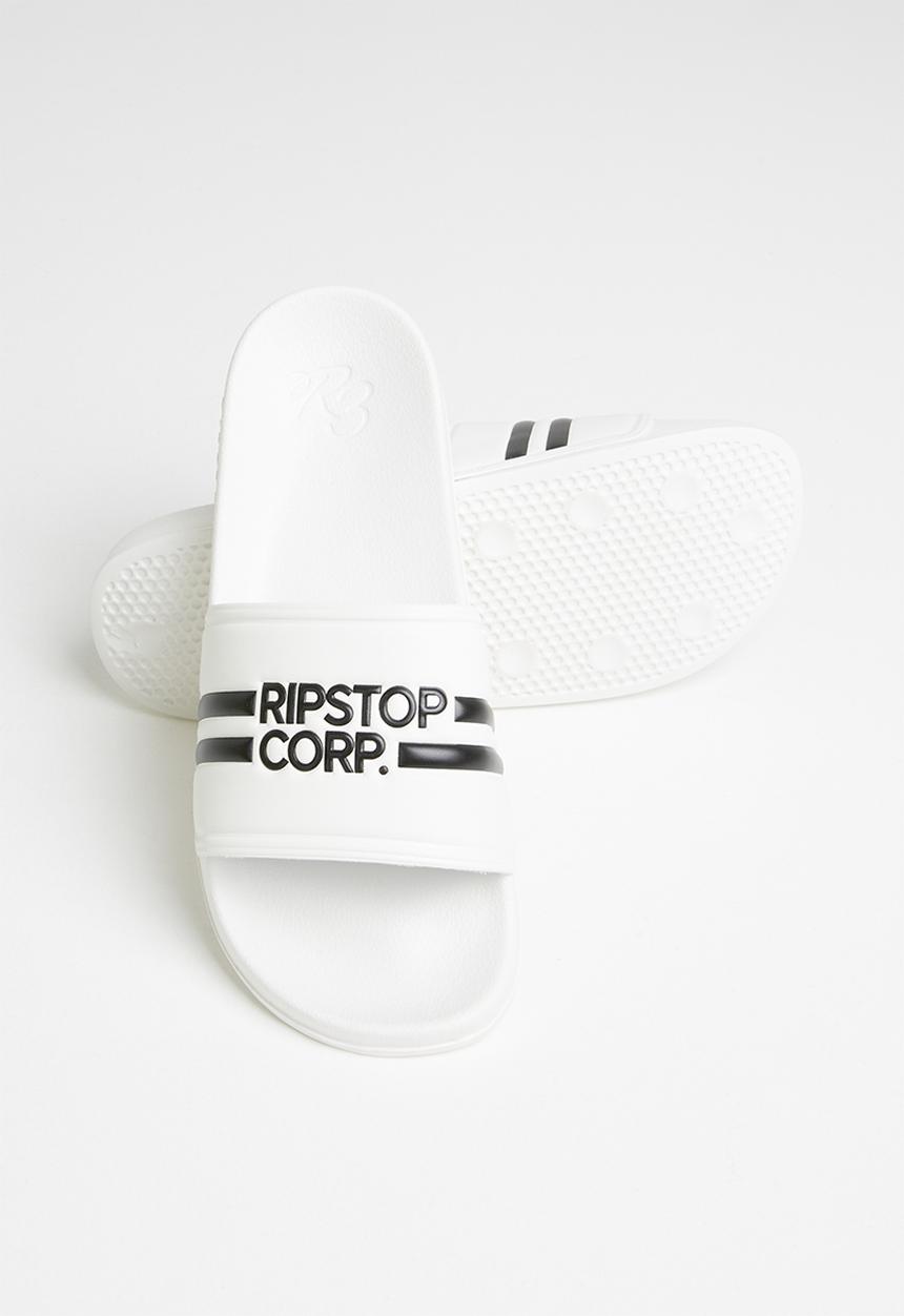 Ripstop - Slideman printed sliders - white