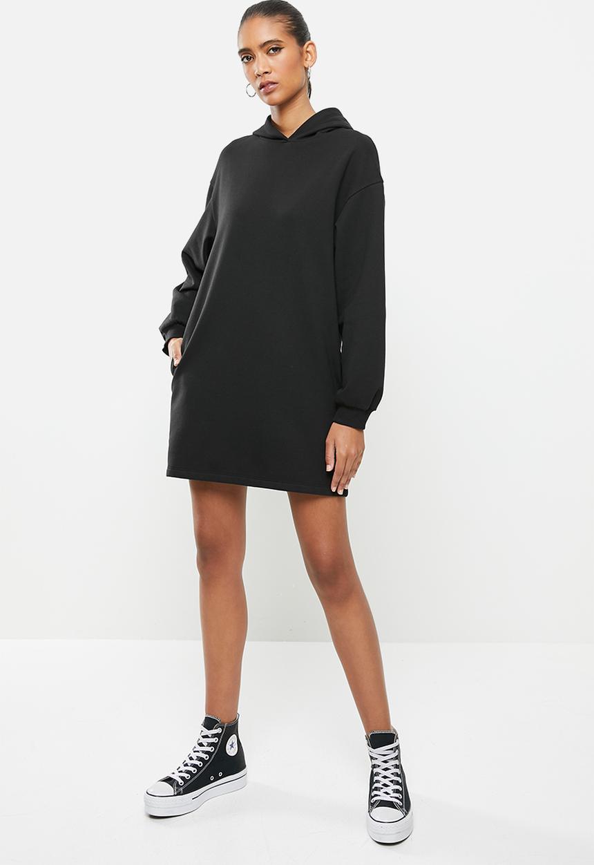 Blake - Hoodie dress - black