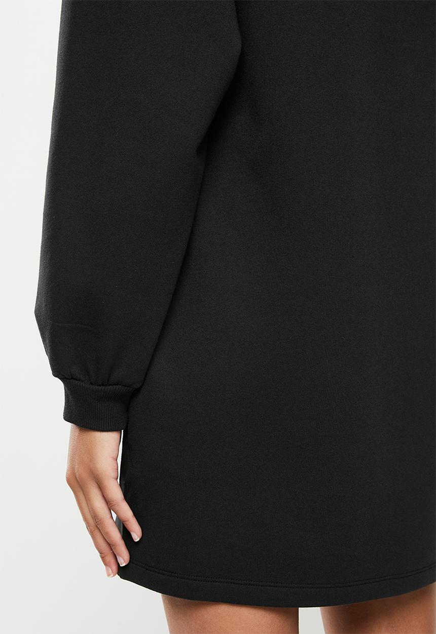 Blake - Hoodie dress - black