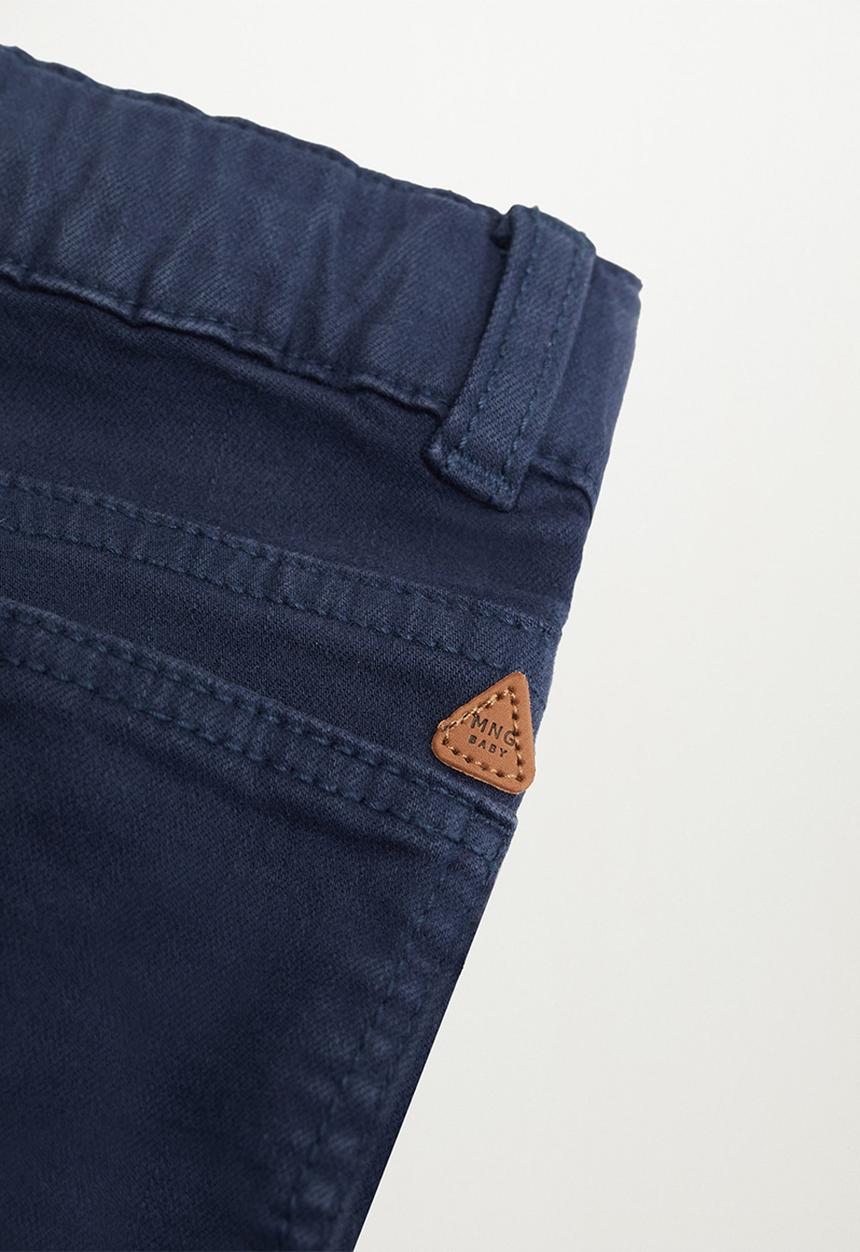 MANGO - Cord trousers - navy