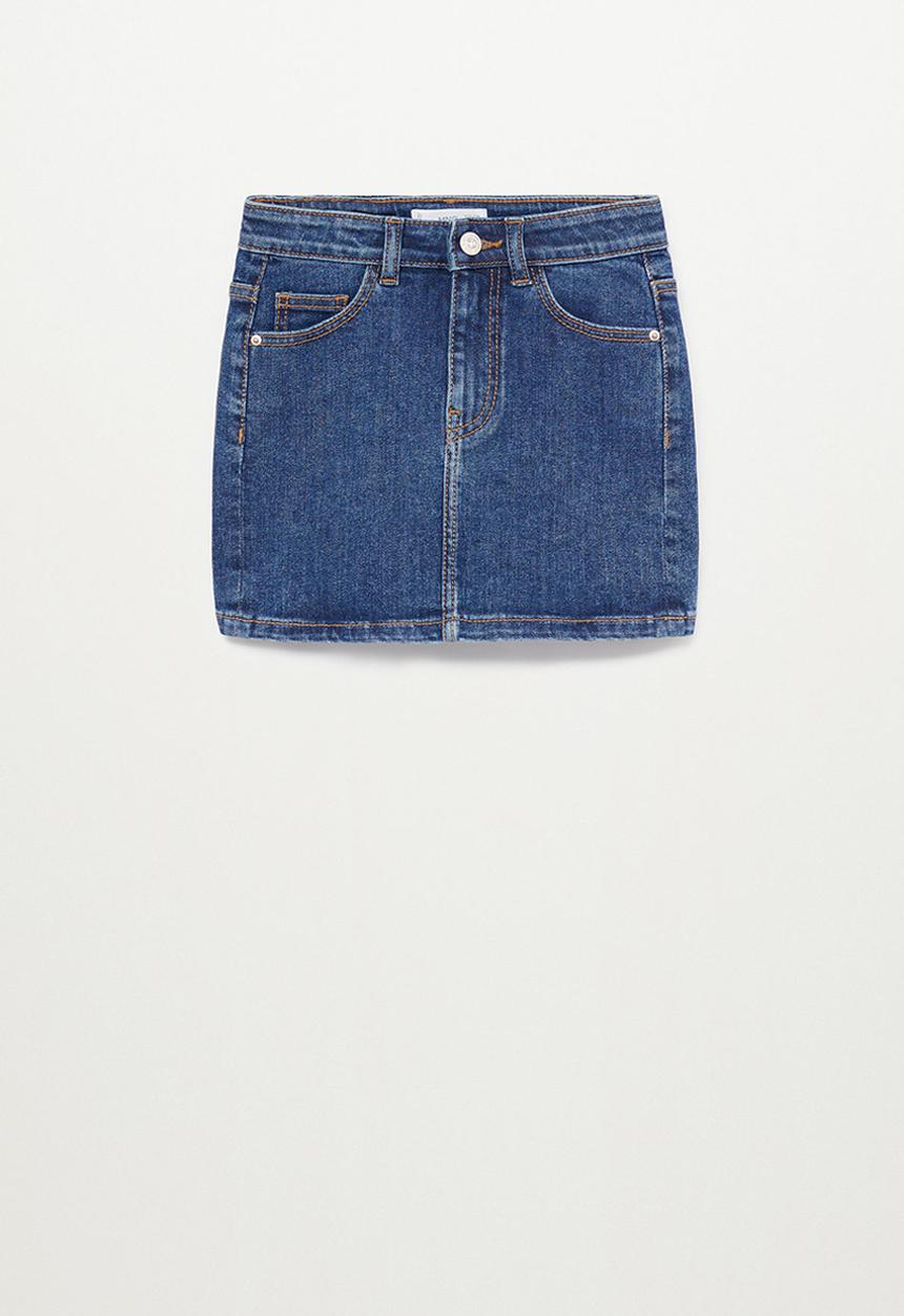 MANGO - Sue skirt - blue