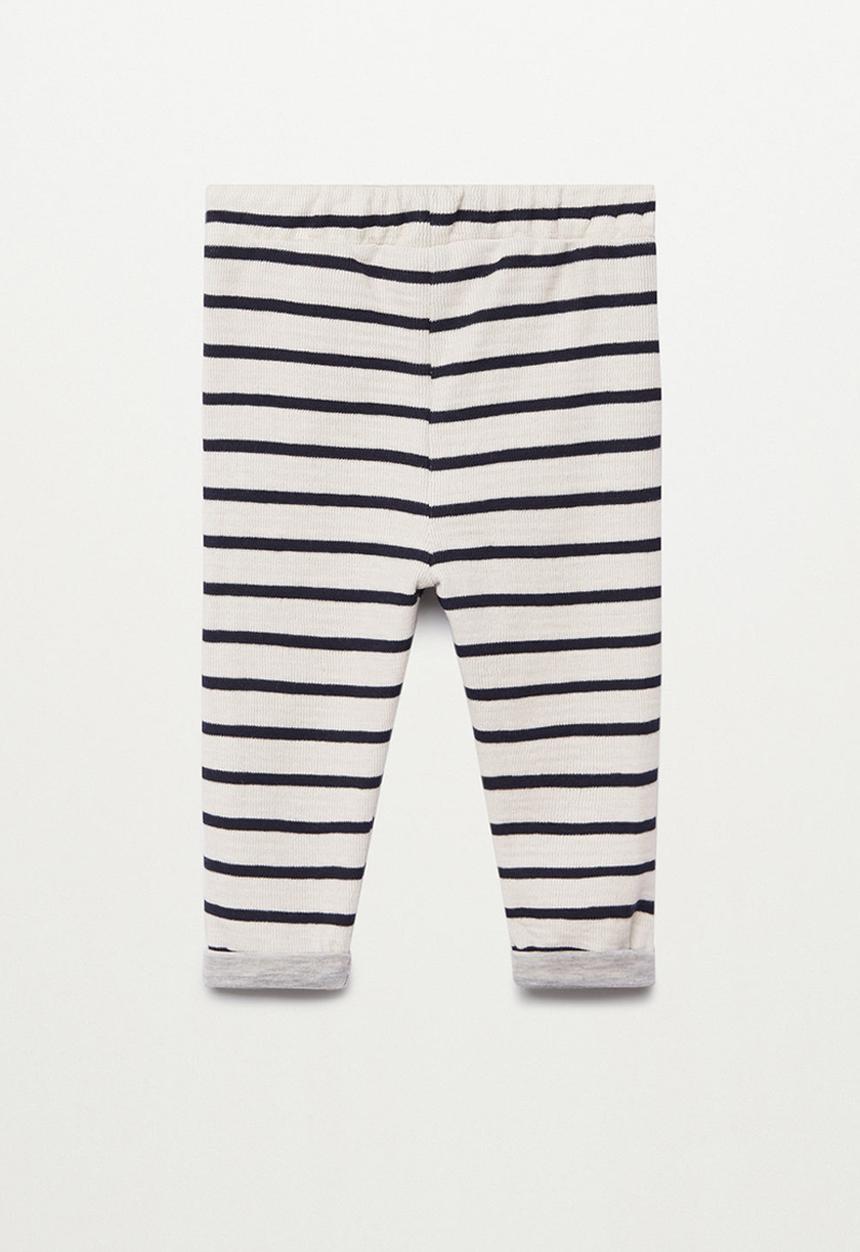 MANGO - Pepepant trousers - white & navy