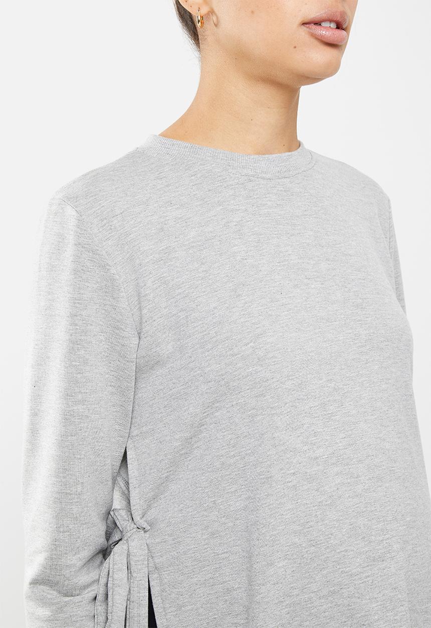 Superbalist - Tie side sweat - grey 