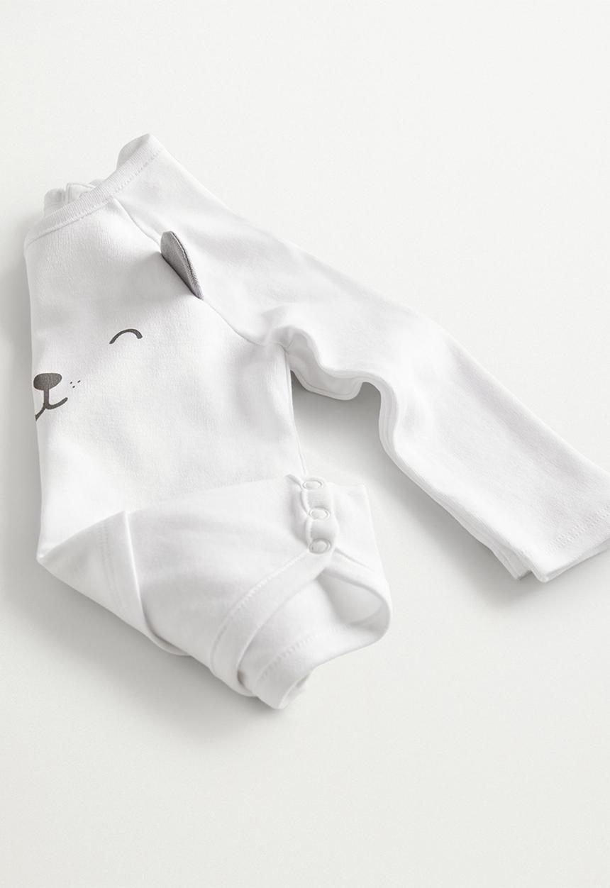 MANGO - Cara long sleeve tee - white