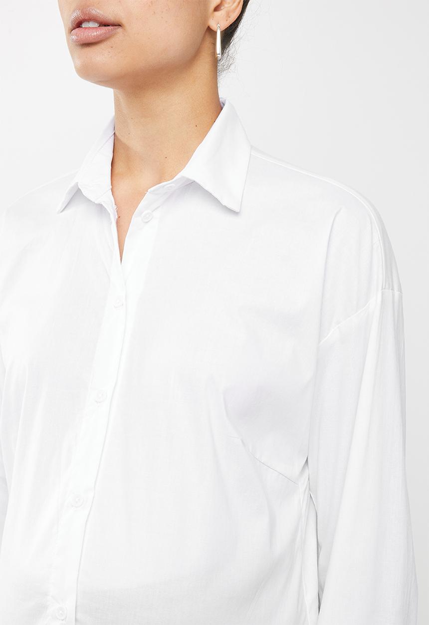 Superbalist - Oversized shirt - white