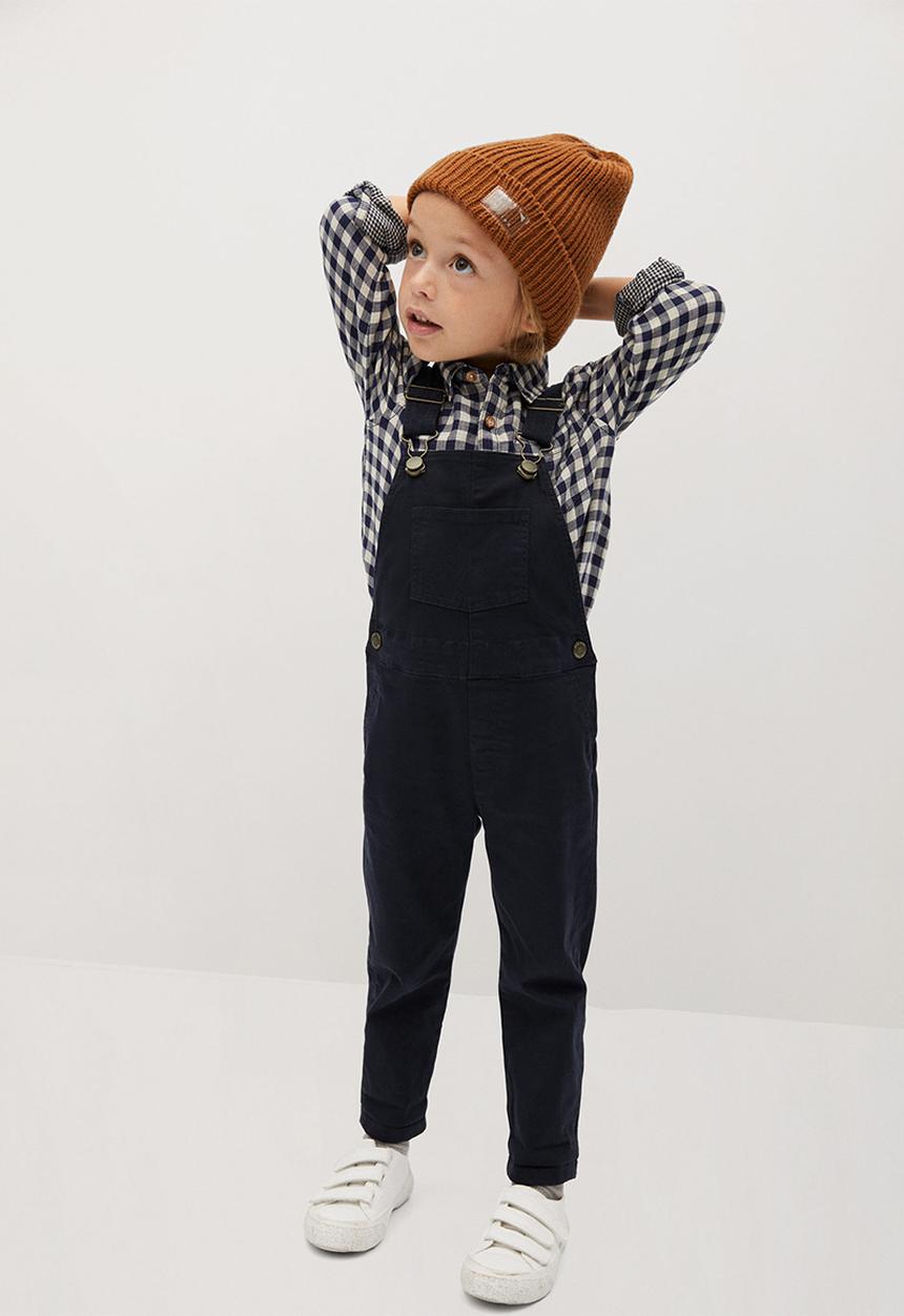MANGO - Luca dungarees - navy