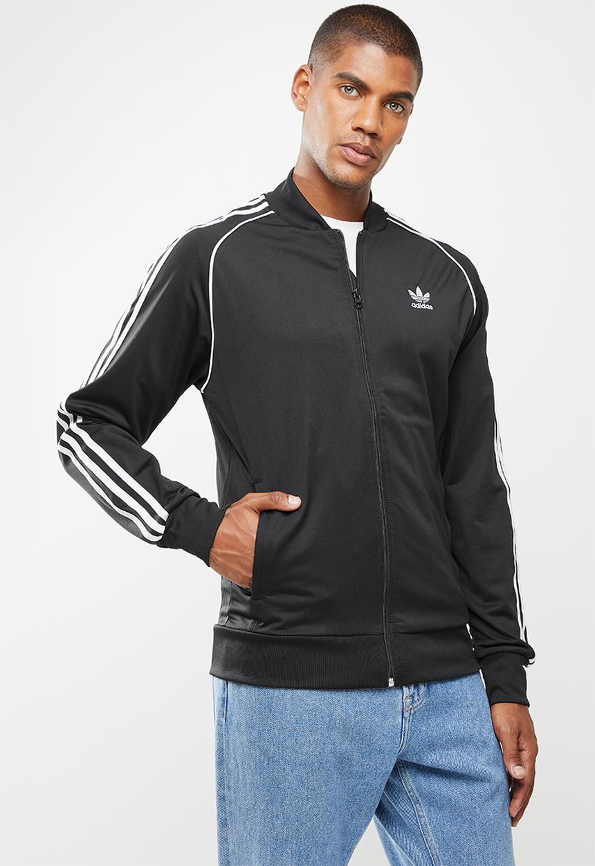 adidas Originals - Sst tt track top - black & white