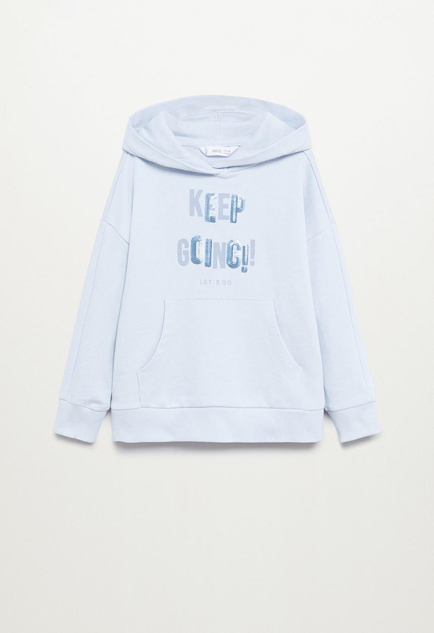MANGO - Going sweatshirt - light blue