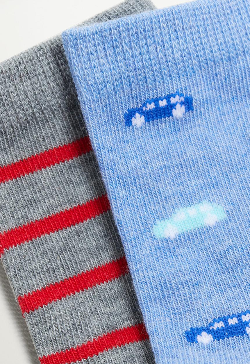 MANGO - Cars 2-pack socks - multi
