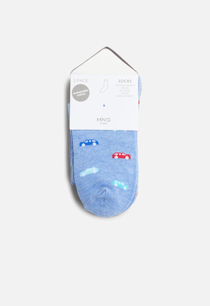 MANGO - Cars 2-pack socks - multi