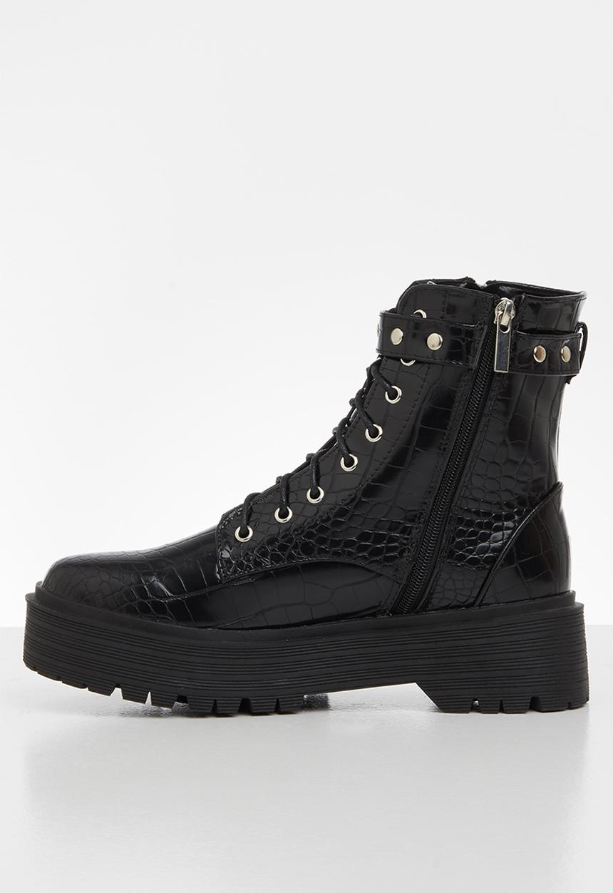 Z_Code_Z - Quinn biker boot - black