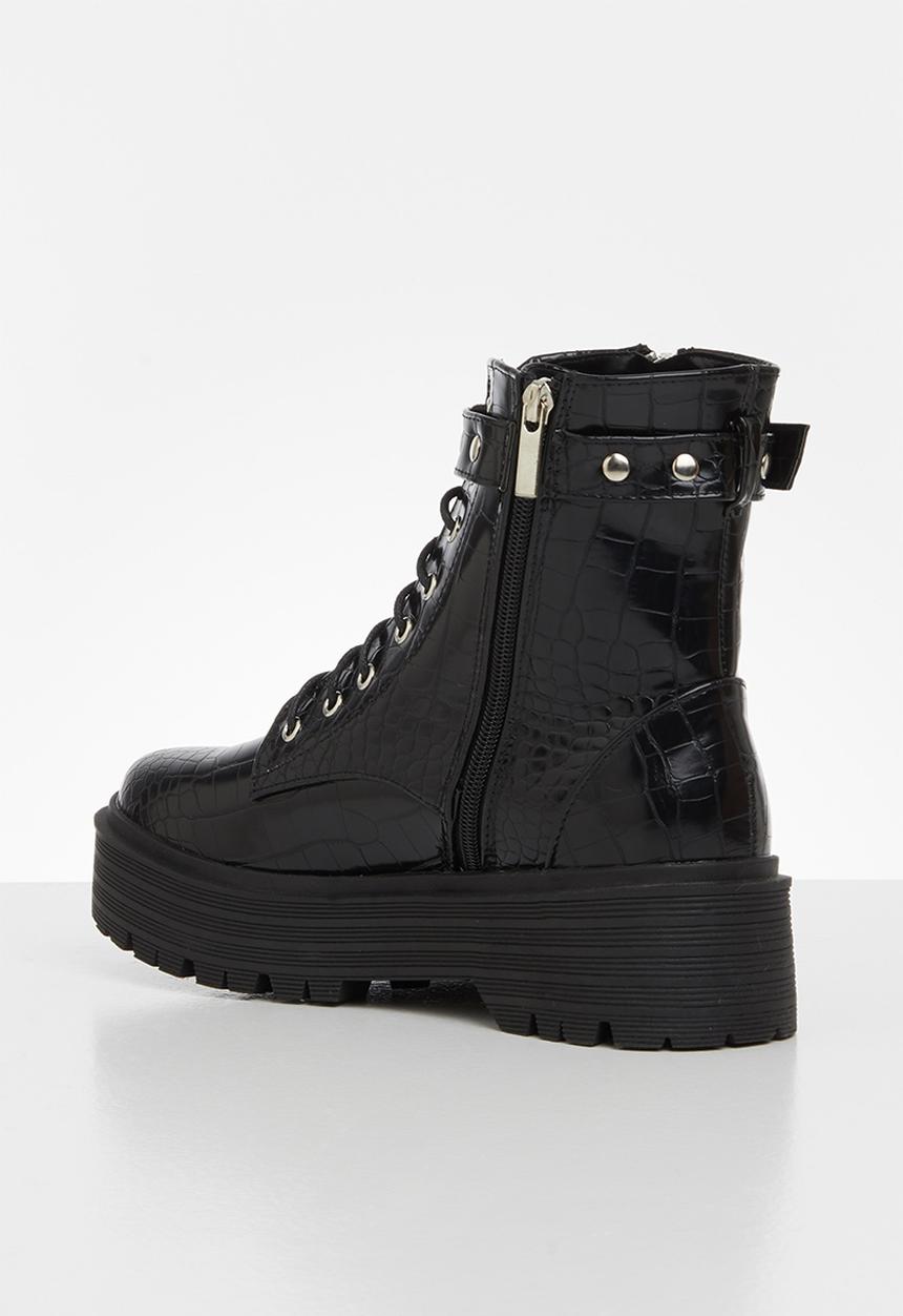 Z_Code_Z - Quinn biker boot - black