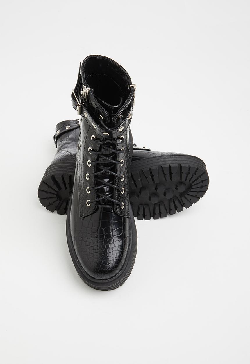 Z_Code_Z - Quinn biker boot - black