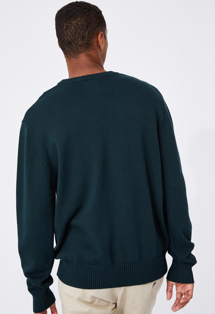 Cotton On - Crew knit - teal