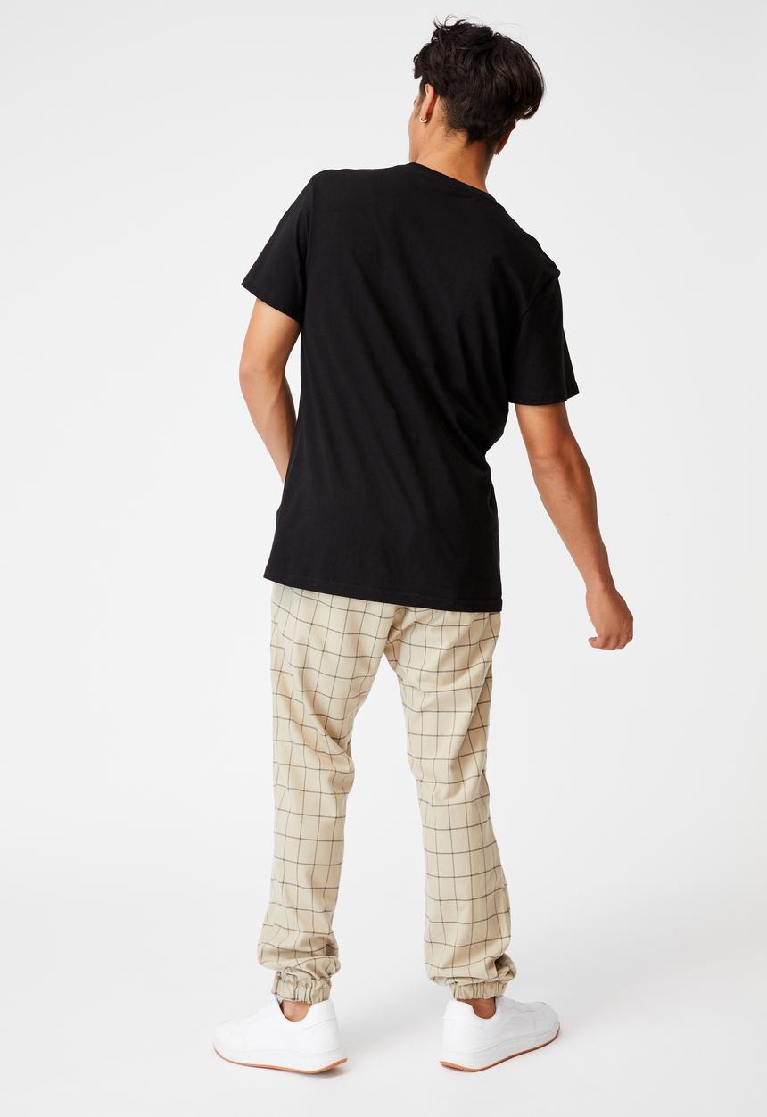 Cotton On - Drake cuffed pant - beige