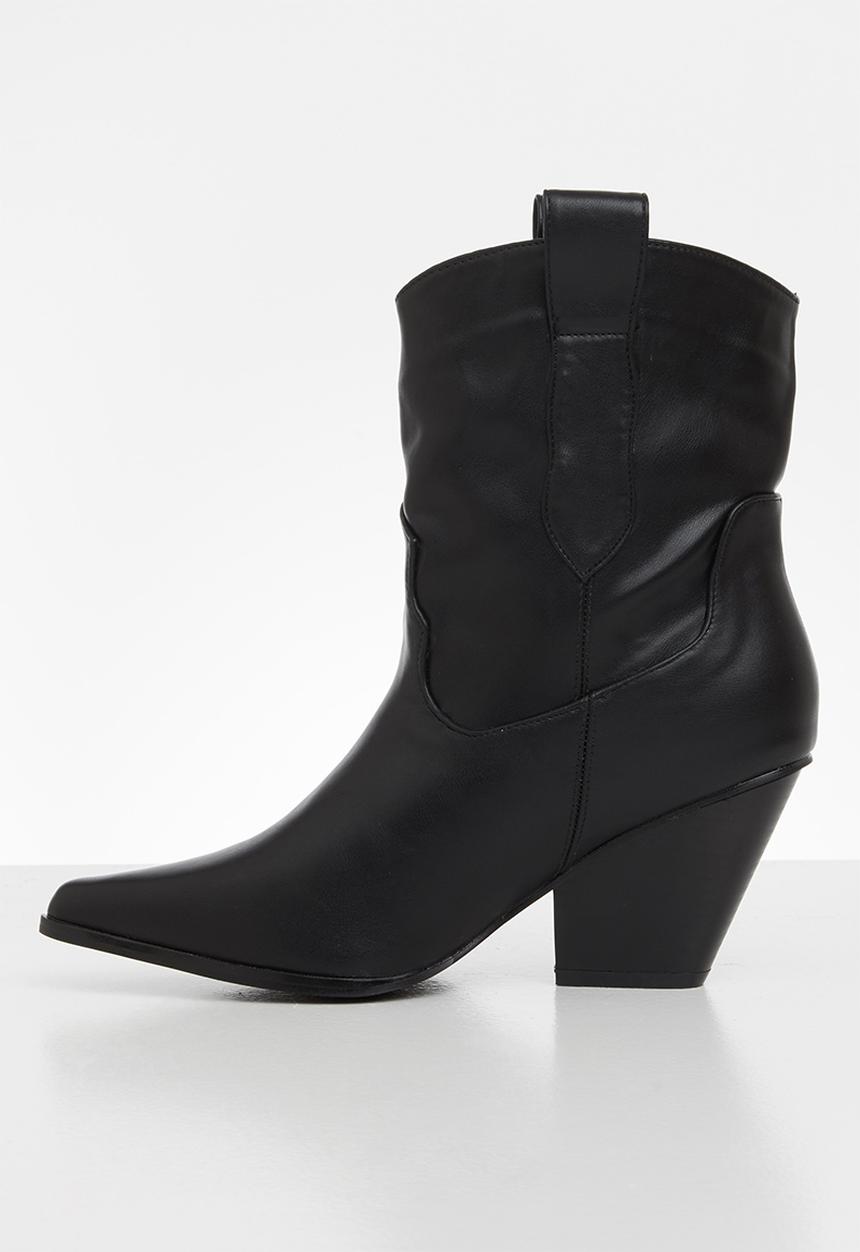 Z_Code_Z - Nathali cowboy boot - black 
