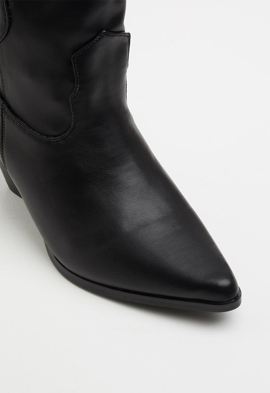 Z_Code_Z - Nathali cowboy boot - black 