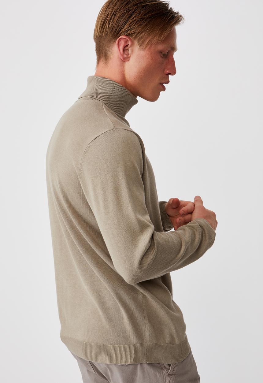 Cotton On - Roll neck sweater - taupe
