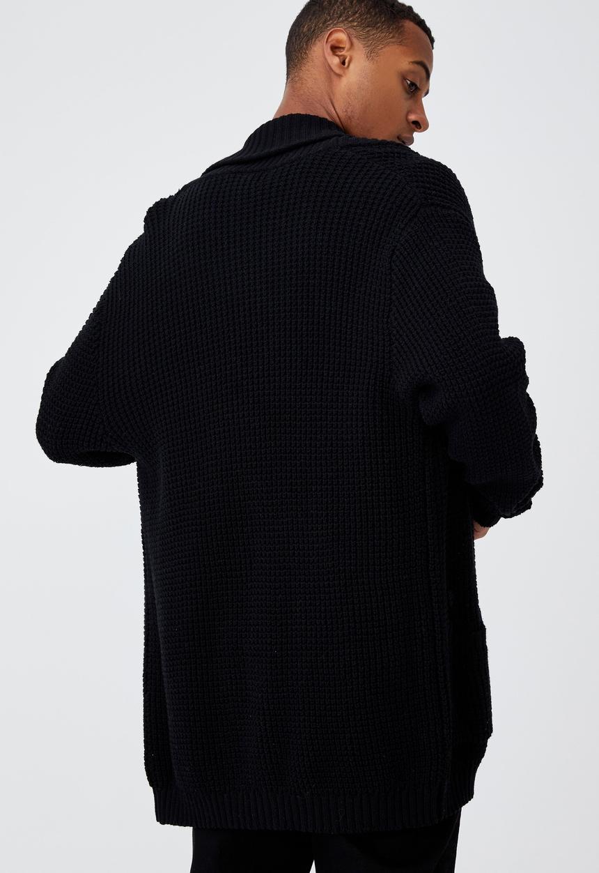 Cotton On - Shawl cardigan - black