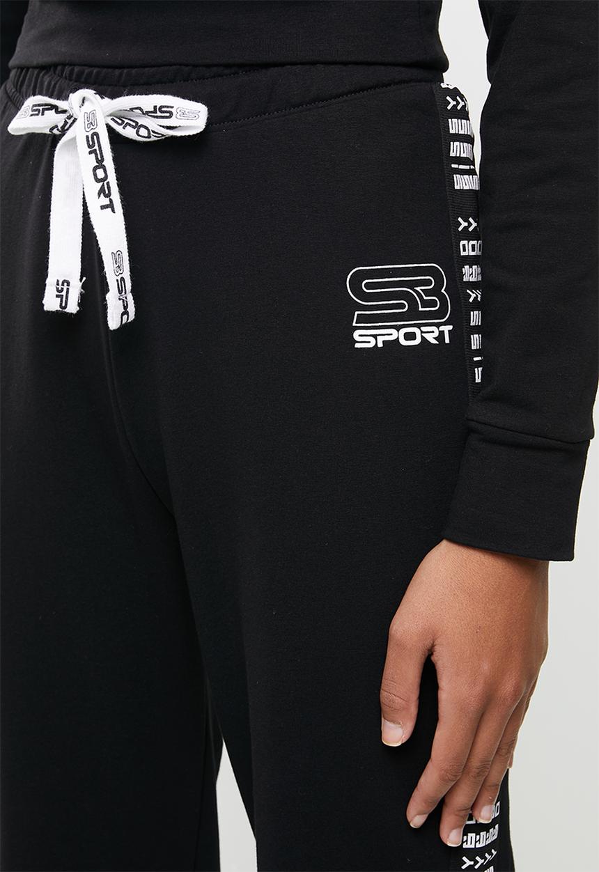 SISSY BOY - Flared sweatpants - black
