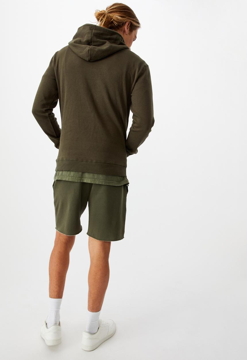 Cotton On - Essential fleece pullover - duffle green