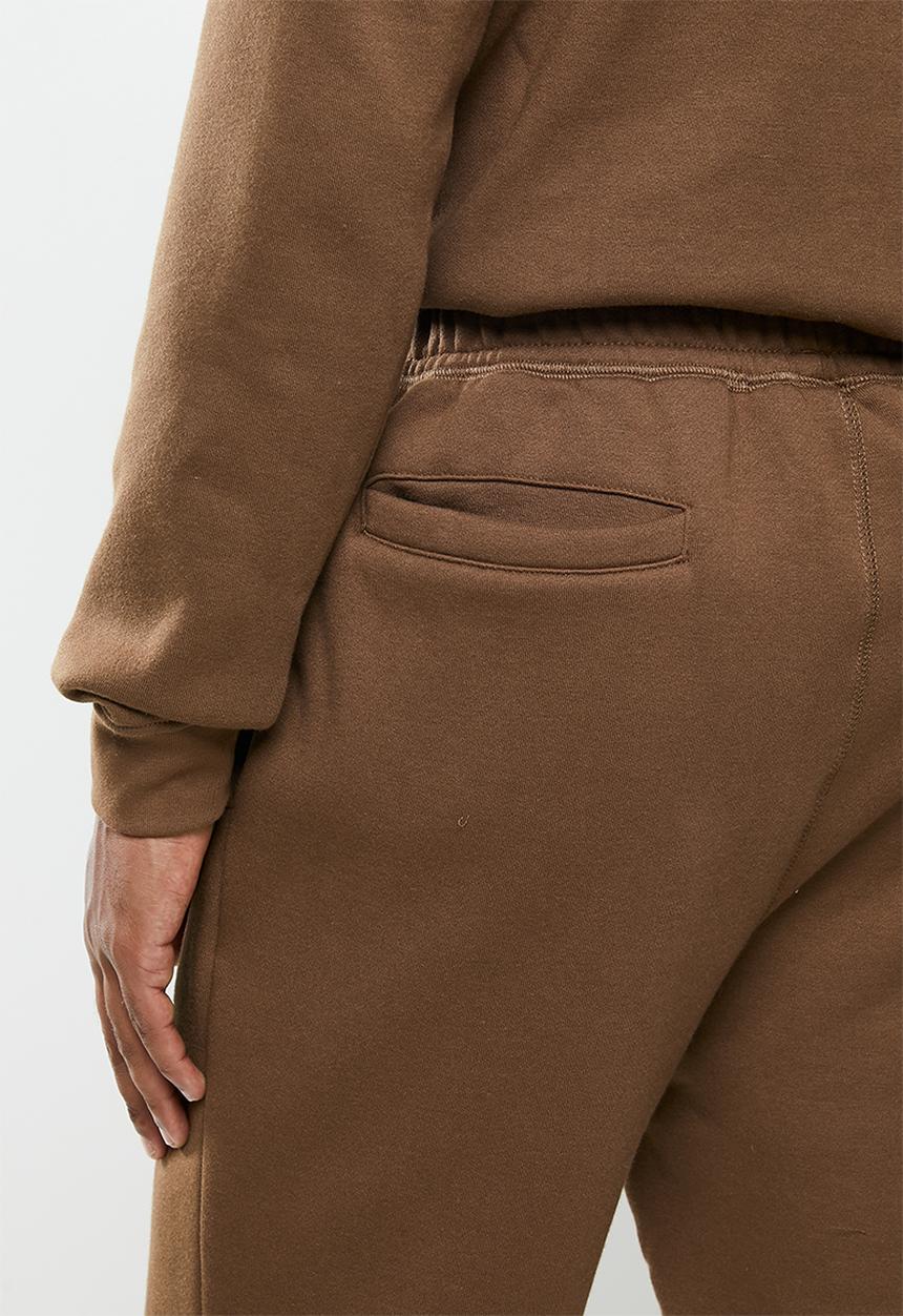 Jonathan D - Brand sweatpants regular fit - brown