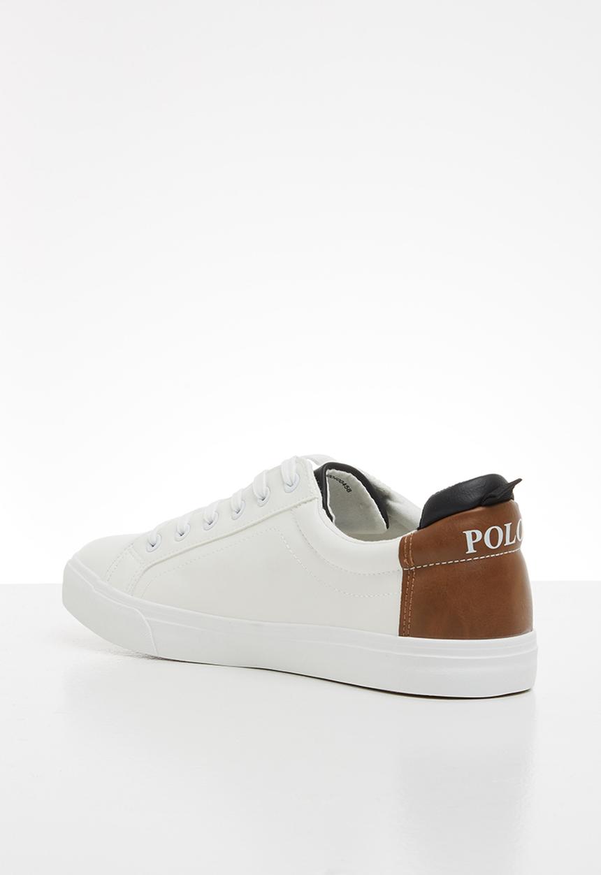 POLO - Harley colour block sneaker - white