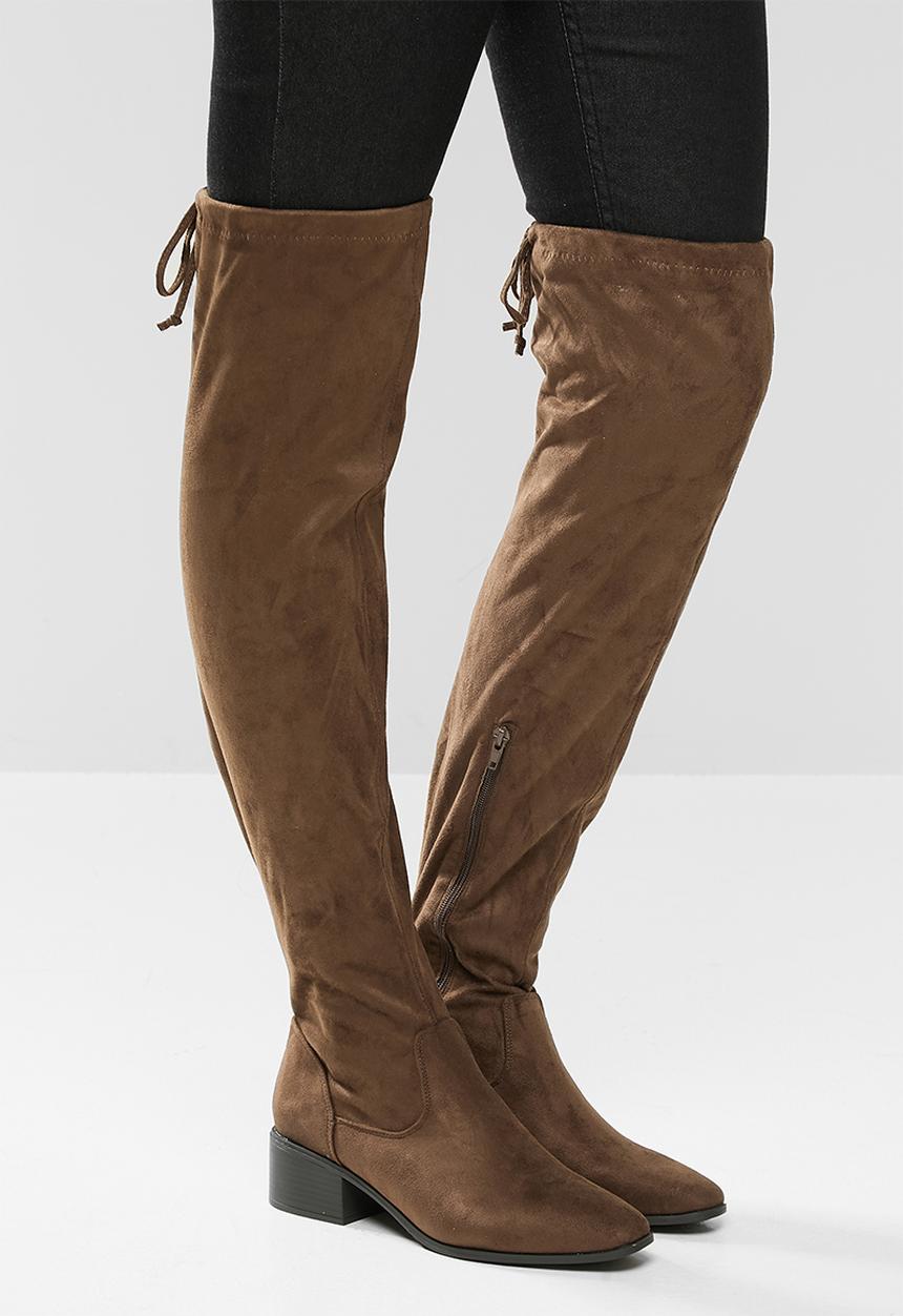 Madison® - Tina over the knee boot - brown