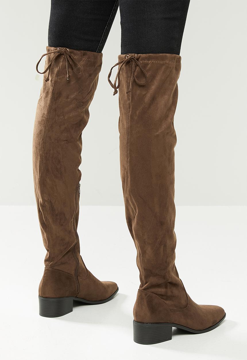 Madison® - Tina over the knee boot - brown