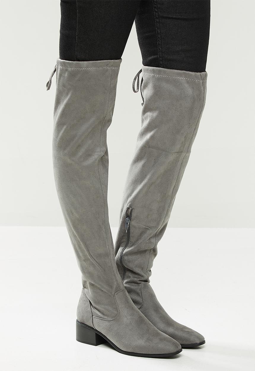 Madison® - Tina over the knee boot - grey