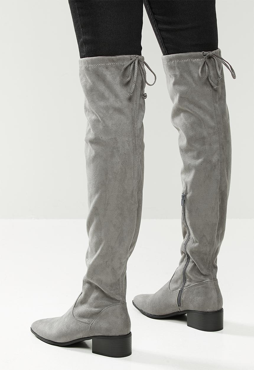Madison® - Tina over the knee boot - grey
