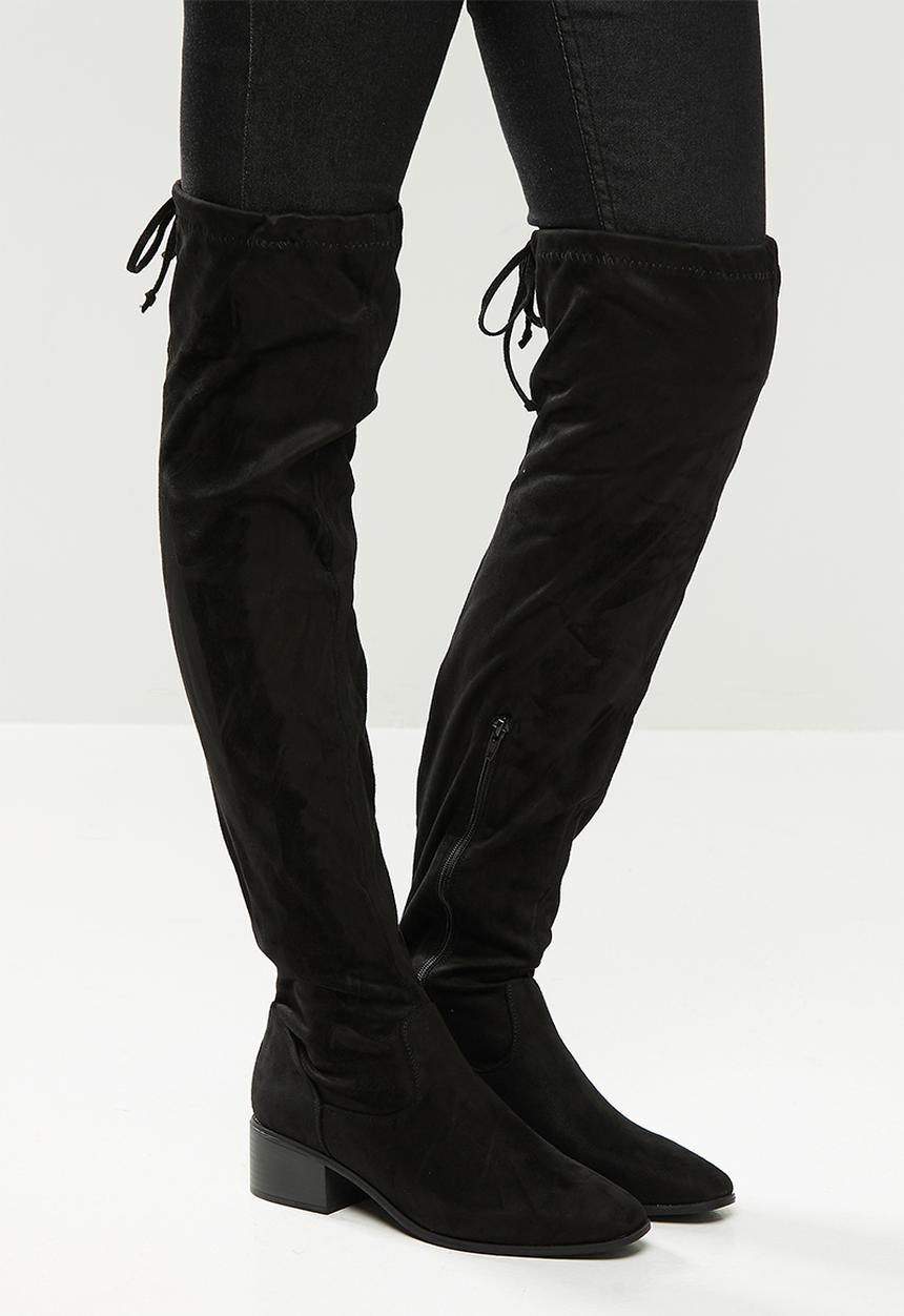 Madison® - Tina over the knee boot - black