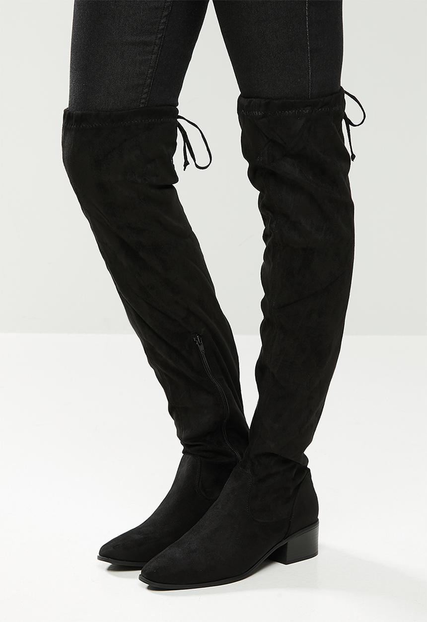 Madison® - Tina over the knee boot - black