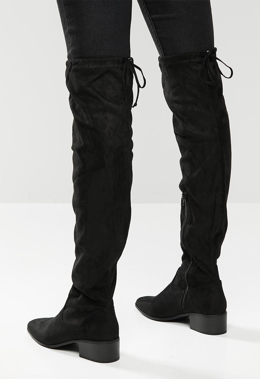 Madison® - Tina over the knee boot - black