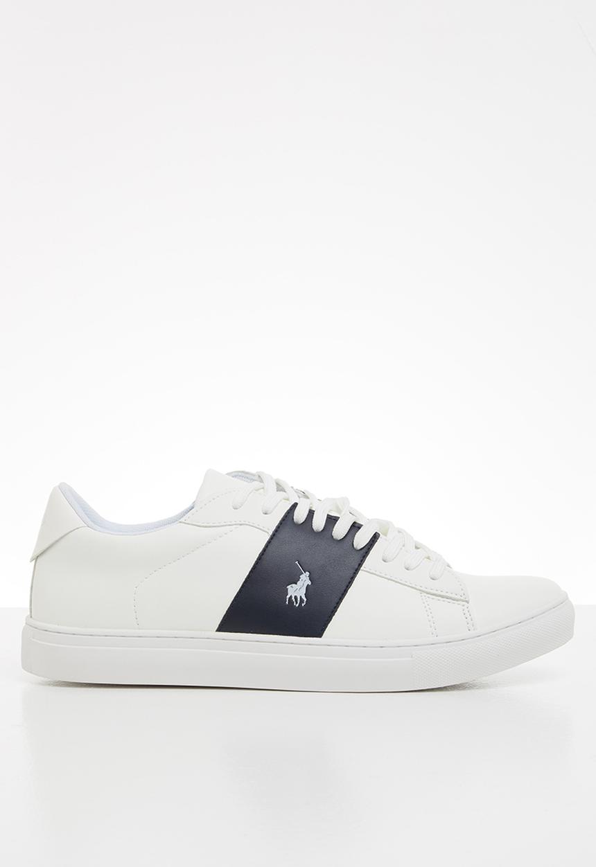 POLO - Heath colour smart sneaker - white & navy