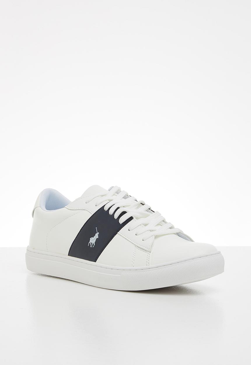 POLO - Heath colour smart sneaker - white & navy