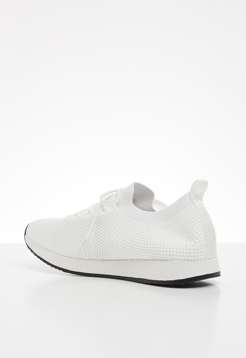 POLO - Gavin knit sneaker - white