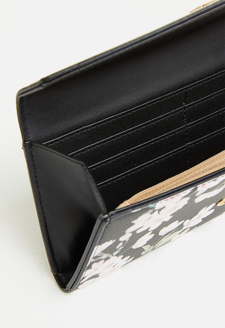 Pierre Cardin - Gia floral purse  - black