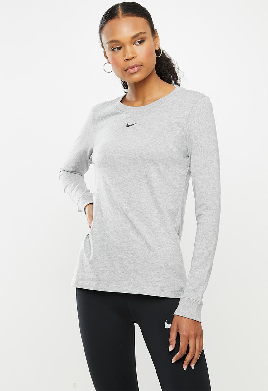 Nike - Nsw tee long sleeve - grey
