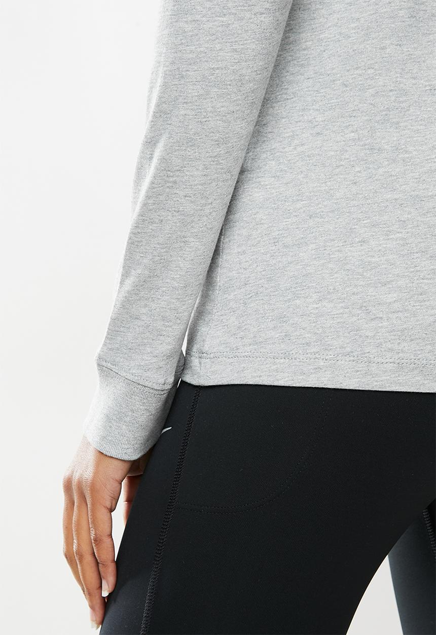 Nike - Nsw tee long sleeve - grey