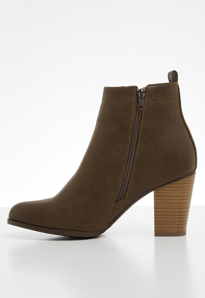 Miss Black - Alham 4 ankle boot - chocolate