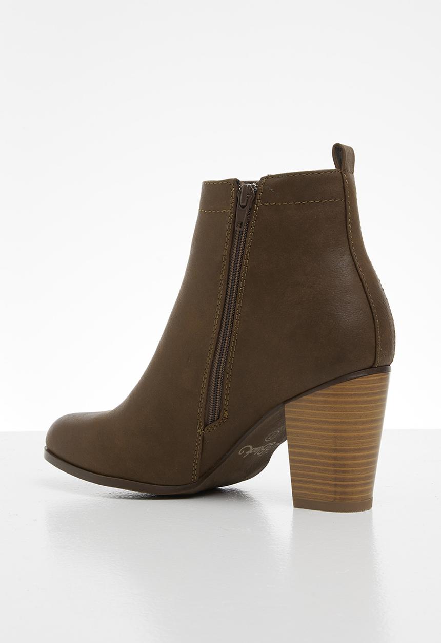 Miss Black - Alham 4 ankle boot - chocolate