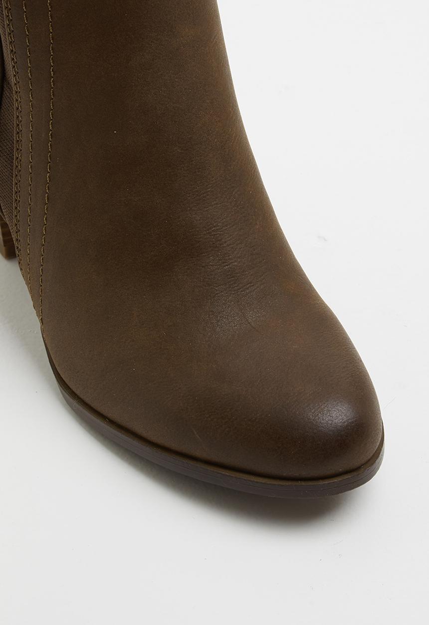 Miss Black - Alham 4 ankle boot - chocolate