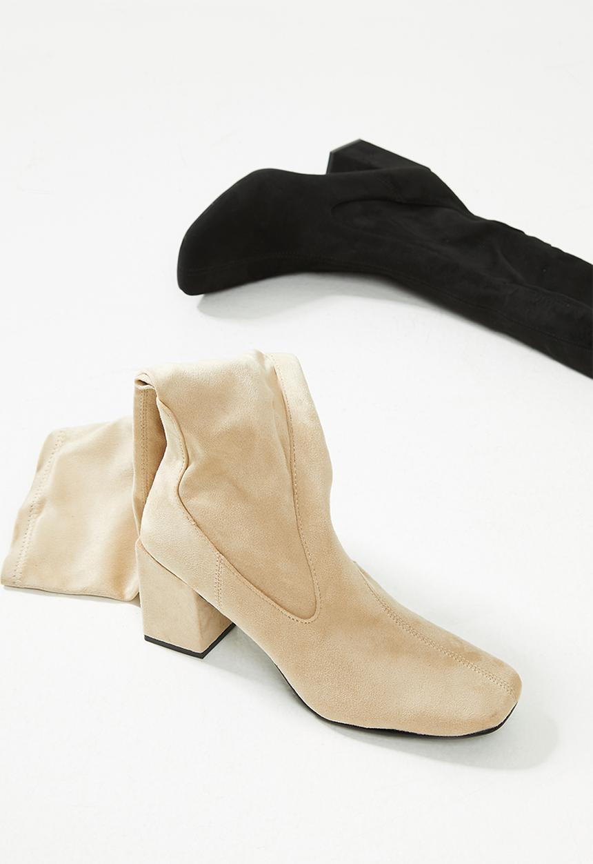 Z_Code_Z - Luna knee high boot - bone